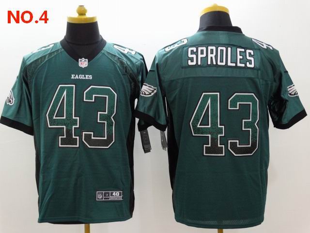 Men's Philadelphia Eagles #43 Darren Sproles Jersey NO.4;